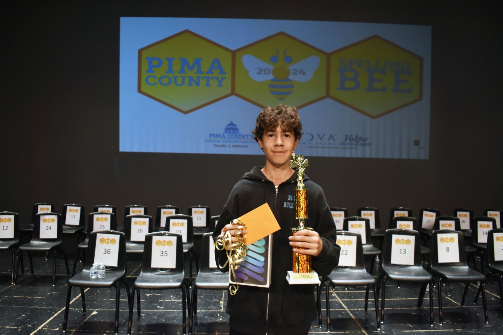 Spelling bee champion Ricardo Cabrera