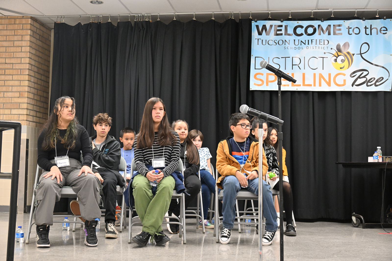 Spelling bee participants